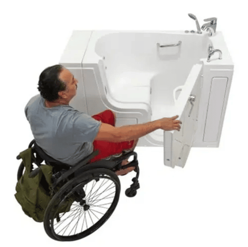 The Ella Transfer wheelchair accessible tub by Ella’s Bubbles