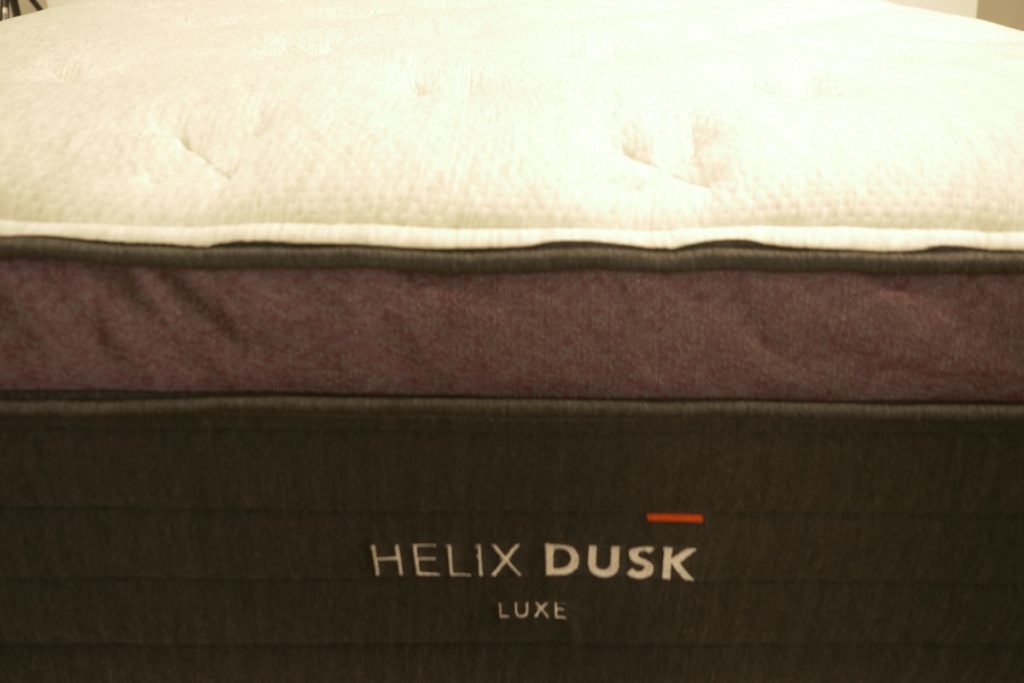  The Helix Dusk Luxe in our testing facility.
